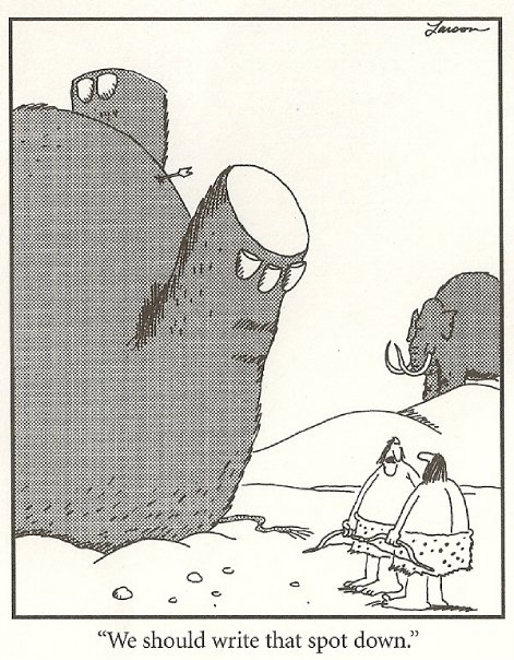 Cartoon by Gary Larson