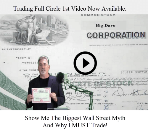 Video: Show Me The Biggest Wall Street Myth And Why I Must Trade