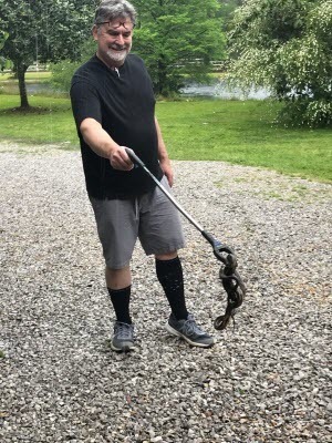 Big Dave With Snake