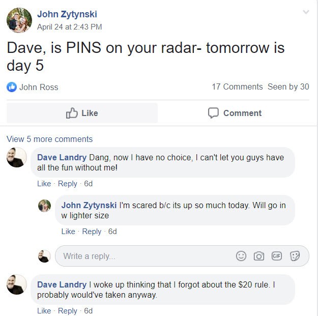 PINS-Dave Landry's Facebook Group