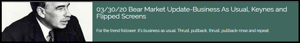 Dave Landry's Bear Market Update 03/30/20