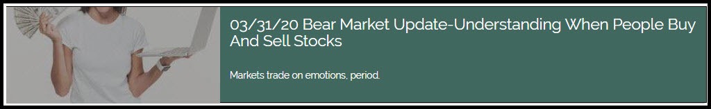 Dave Landry's Bear Market Update