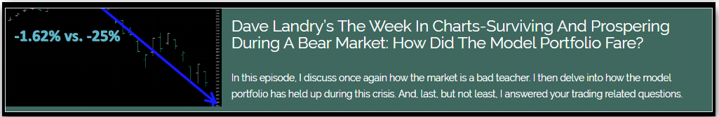 Dave Landry's The Week In Charts