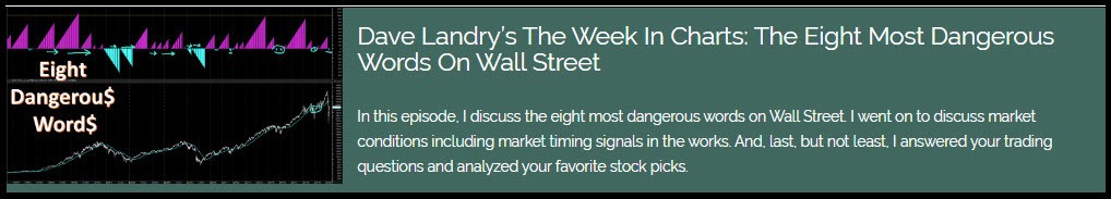 Dave Landry's Bear Market Update