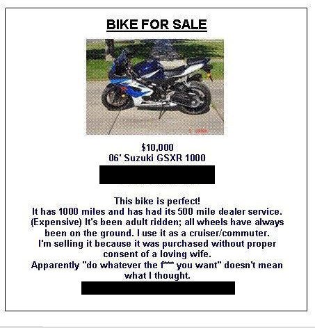 Motorcycle For Sale