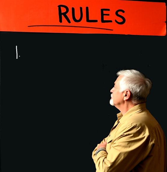 artspace-ai-1749584742829 Dude looking at chaulkboard